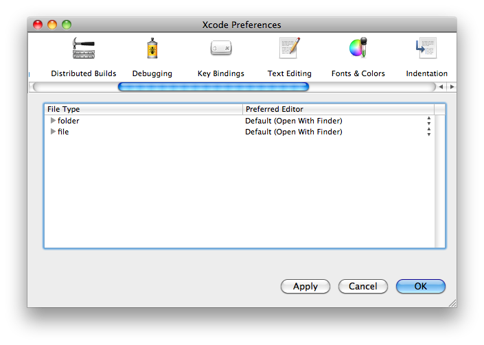 XcodePreferences.png Scott Gruby's Blog