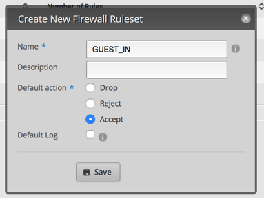 Add Firewall Rules