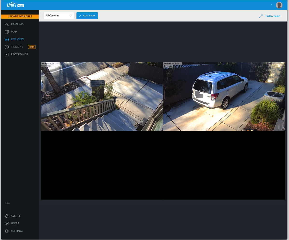 ubiquiti camera homekit